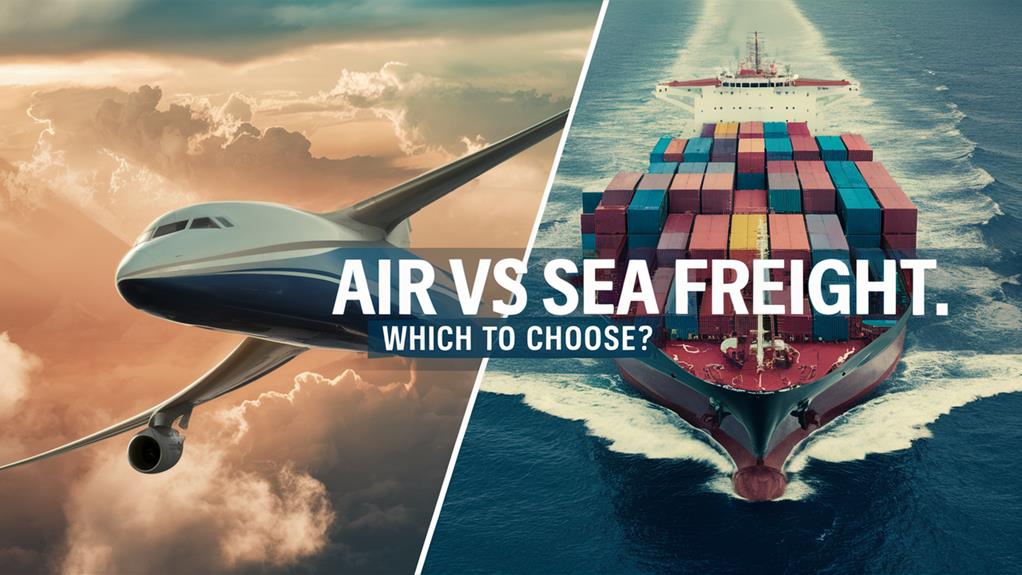 air versus sea freight