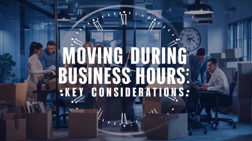 business hours moving considerations