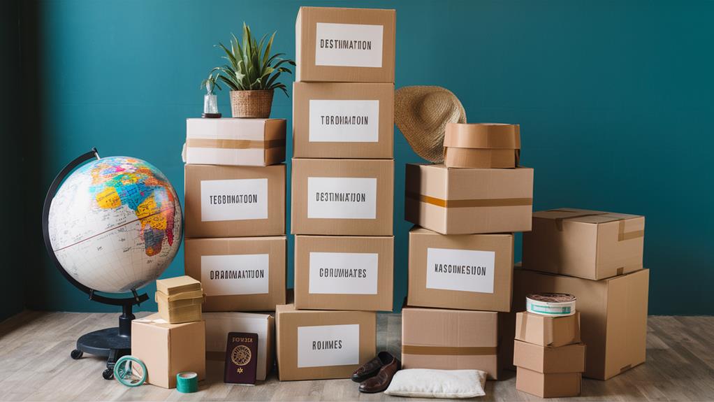 international moving packing tips