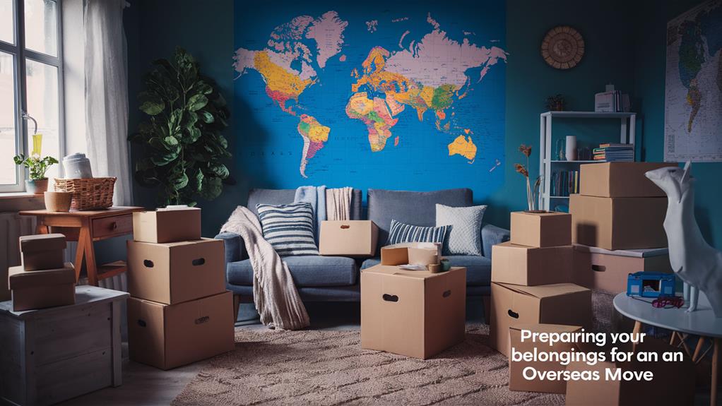 overseas move packing tips