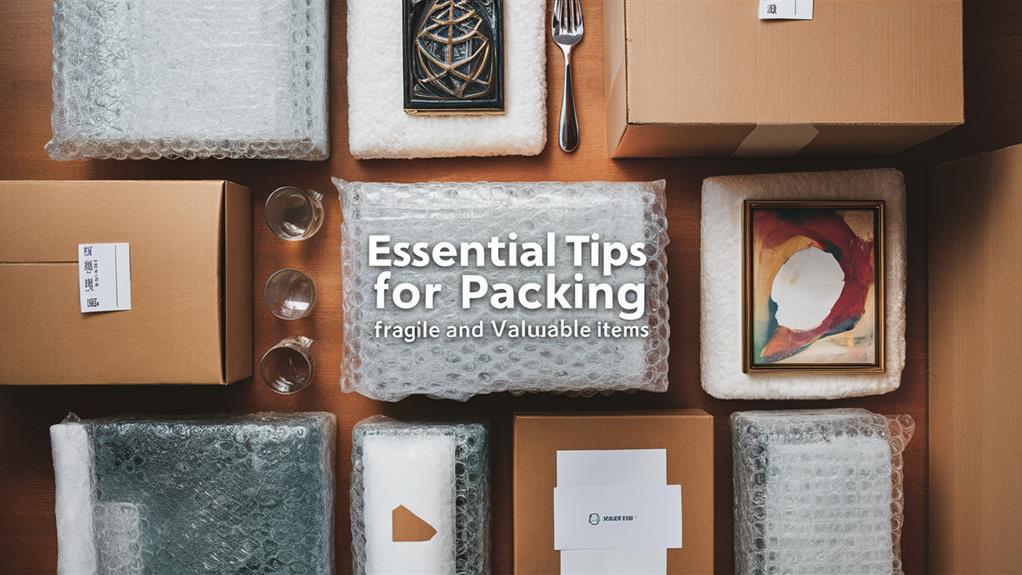 safely pack delicate valuables